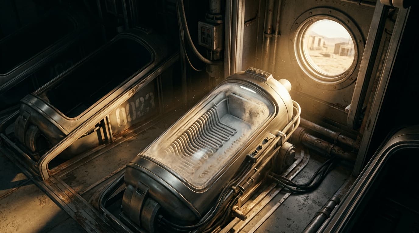 Steph Is a Frozen Vault-Tec Executive