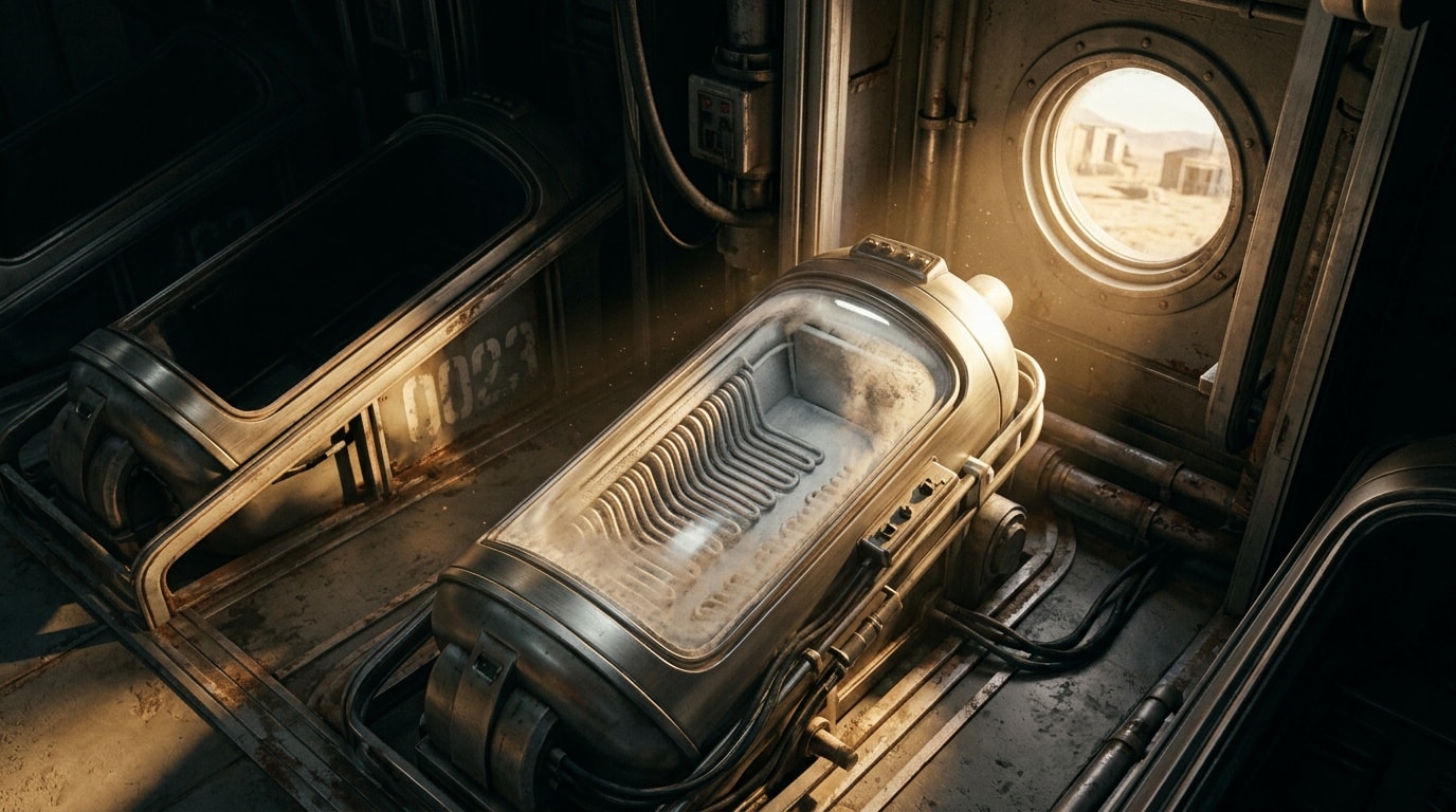 Steph Is a Frozen Vault-Tec Executive