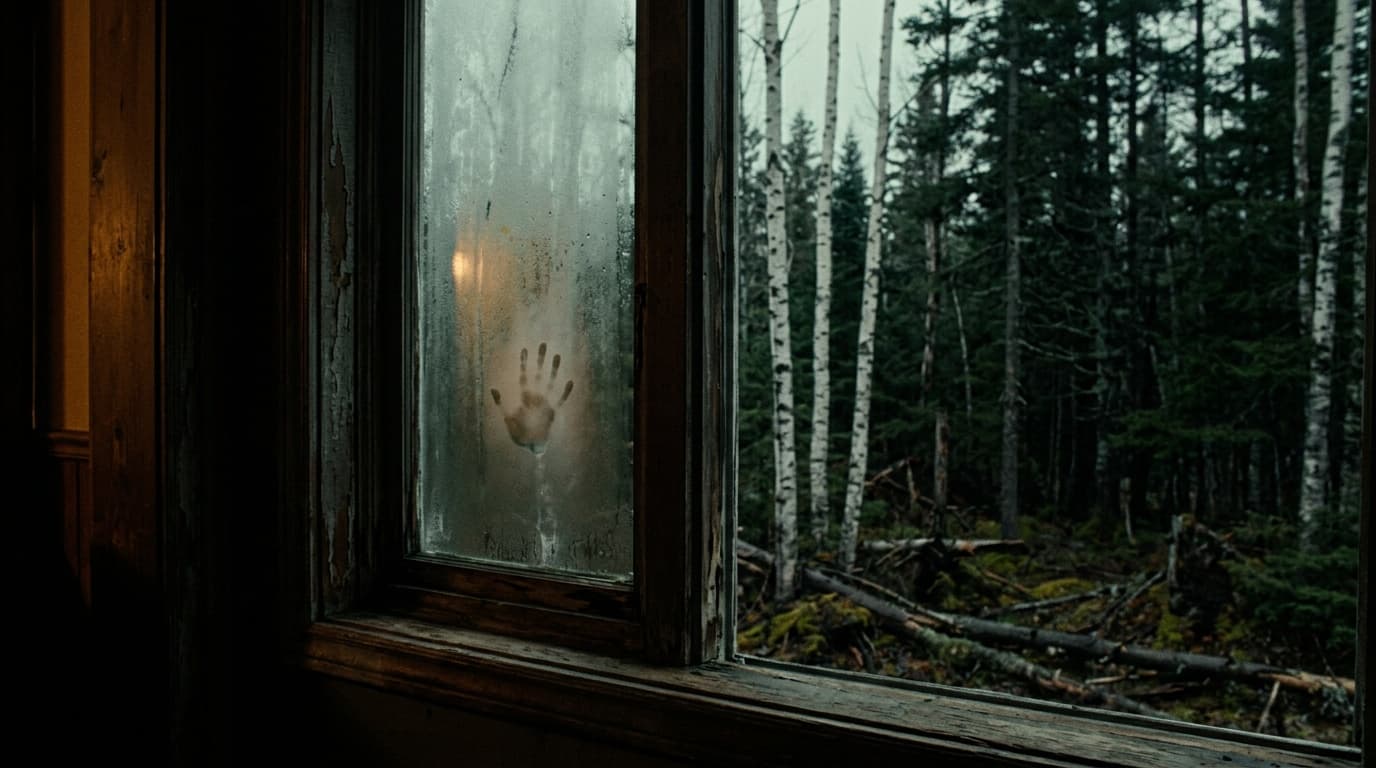 The Boy in White Watches From Outside