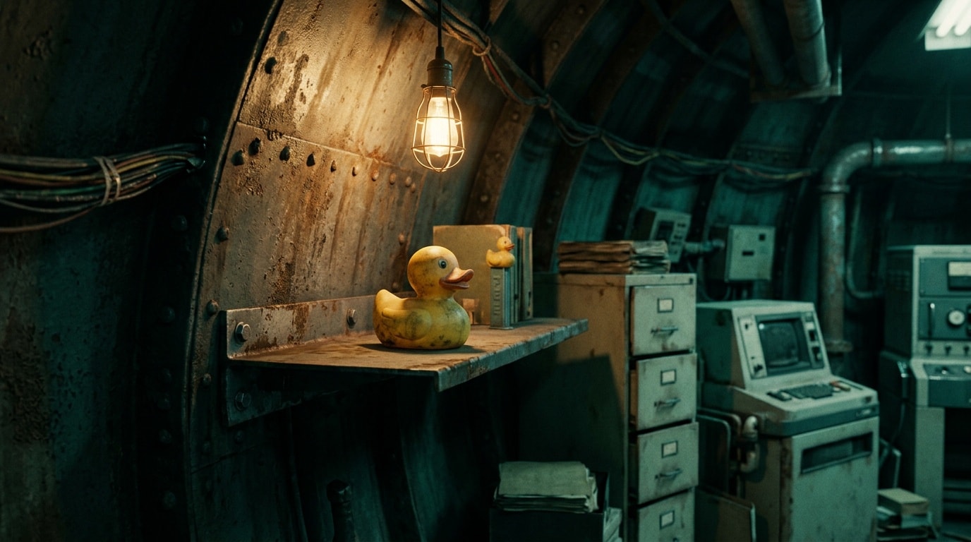 The Duck Dispenser Traces the Silo's Founders